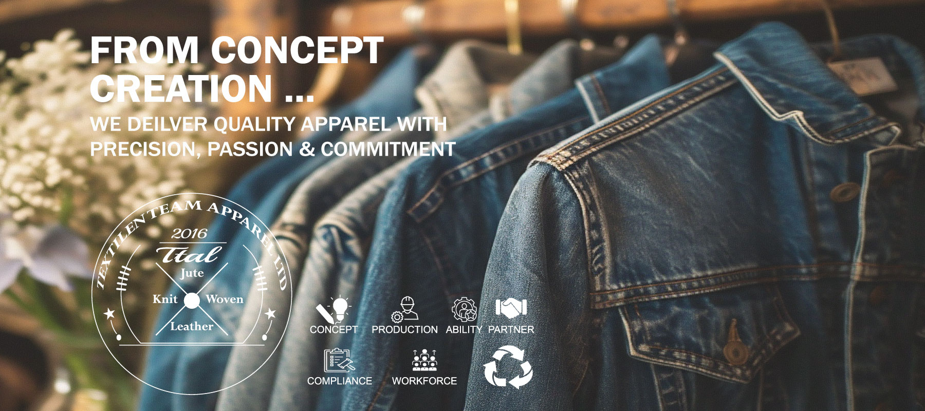 Textilen Team Apparel - Concept Creation & Quality Apparel