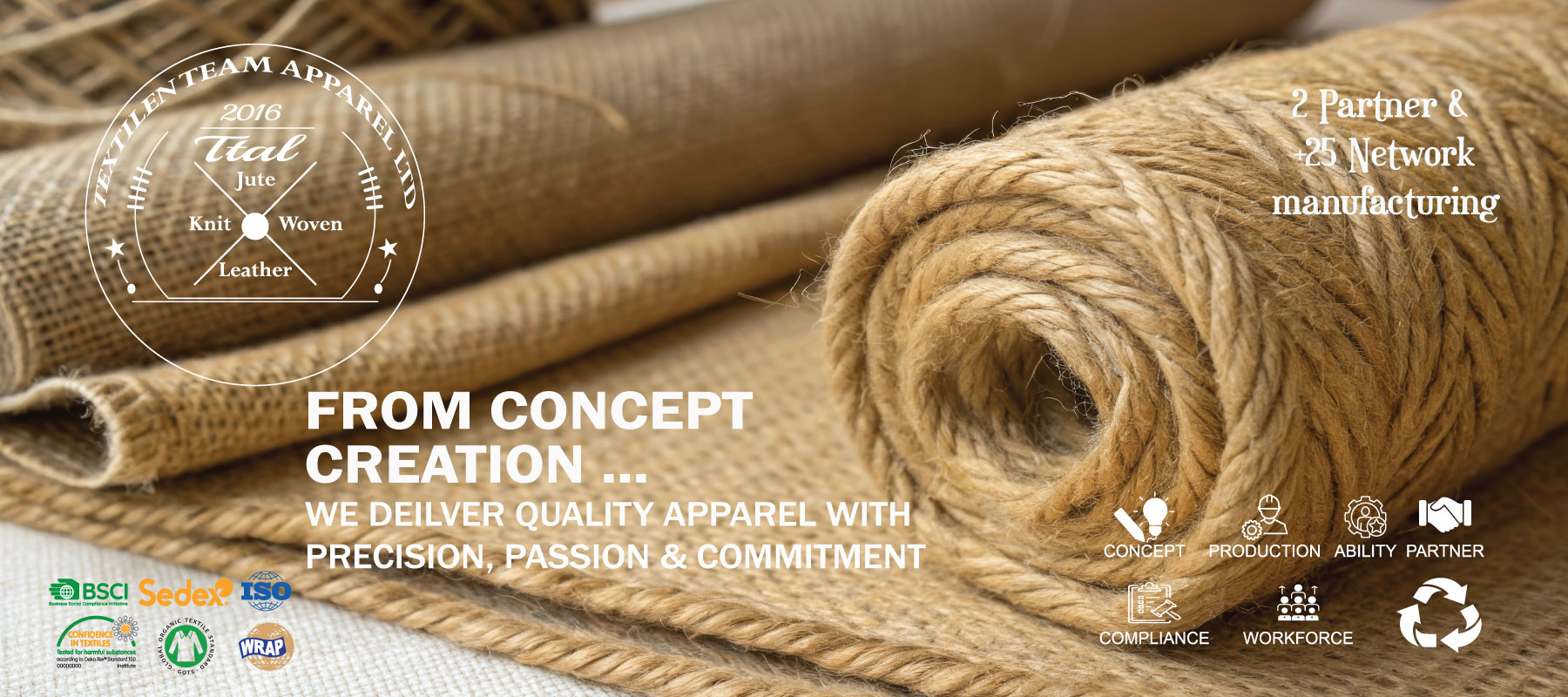 Textilen Team Apparel - Concept Creation & Quality Apparel